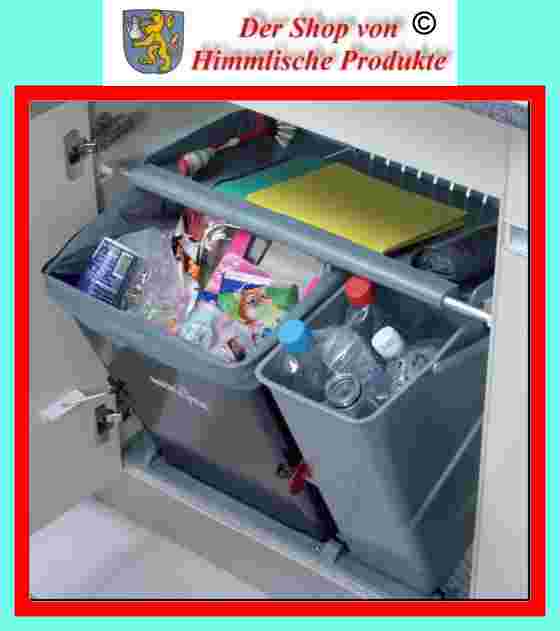 Einbau Abfalleimer Kipp 35/17 von Müllex,mülleimer,abfallkübel,abfallsystem